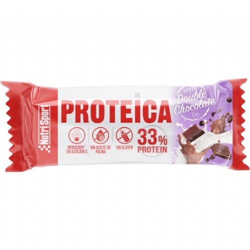 Nutrisport barrita proteica doble chocolate