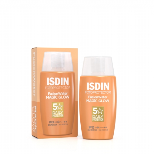 Isdin fotoprotector fusion water magic glow spf