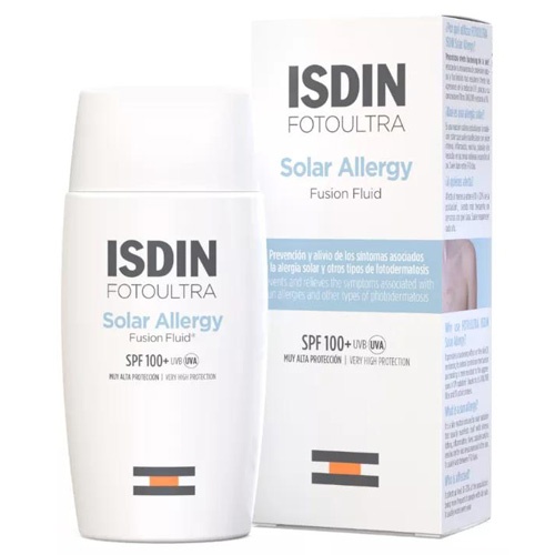 Fotoultra isdin solar allergy fusion fluid - fotodermatosis (1 envase 50 ml)