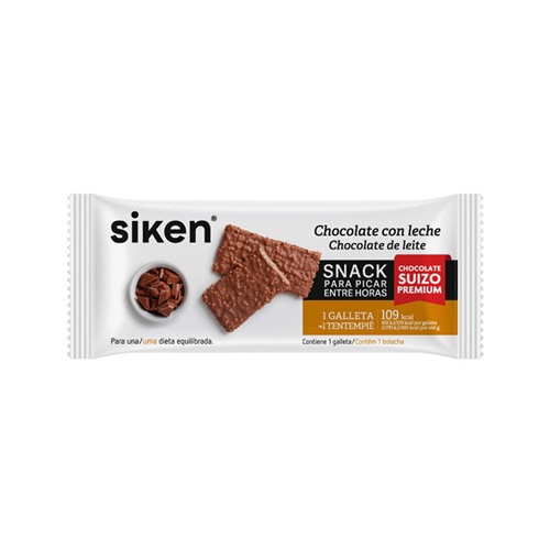 Siken form galleta (chocolate con leche 25 g)