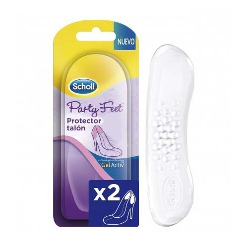 Talonera protectora - scholl party feet con tecnologia gelactiv (1 par)